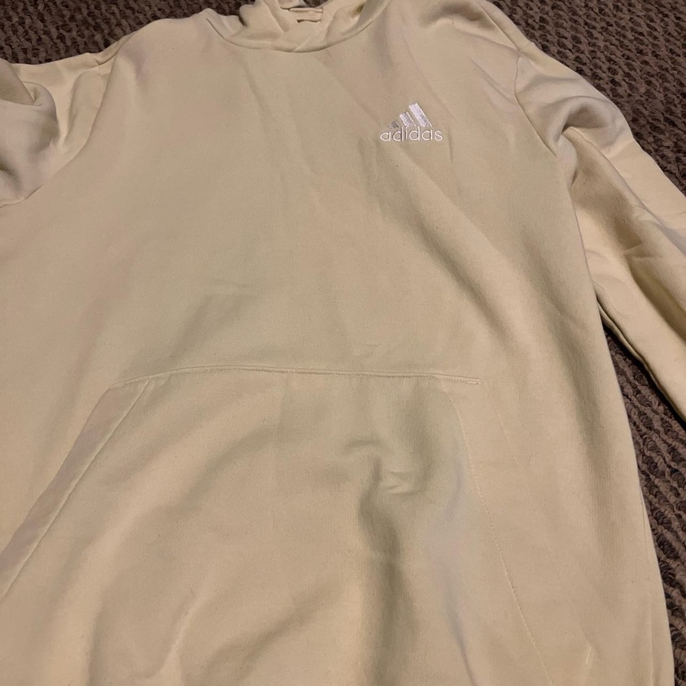 Women’s cream Adid hoodie